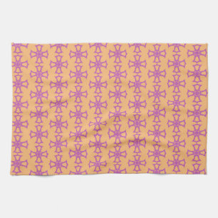 Pink Christian Cross Tea Towel