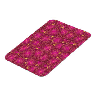 Pink Christmas balls Magnet