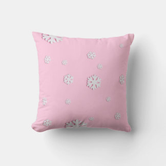 Pink Christmas Cushion