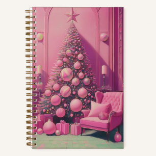 "Pink Christmas Dreams" Journal