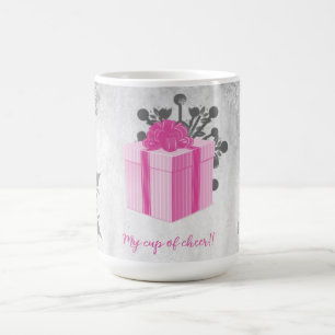 Pink Christmas Gift Holiday Mug