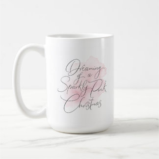 Pink Christmas Mug