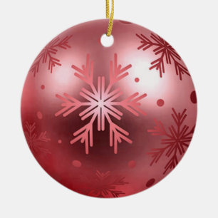 Pink Christmas ornament