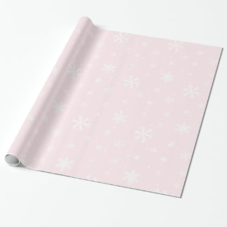 Pink Christmas Wrapping Paper