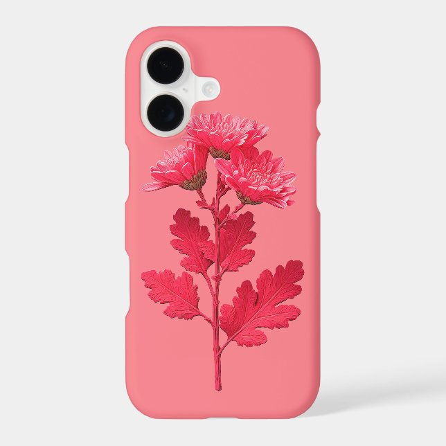 Pink Chrysanthemum  (Back)