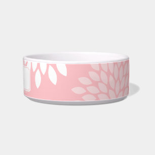 Pink Chrysanthemums Floral Pattern Bowl