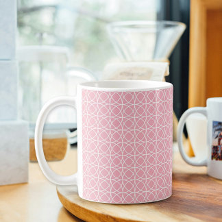 Pink Circle Mug