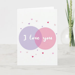 Pink Classic Love Card