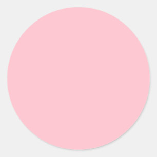 Pink Classic Round Sticker