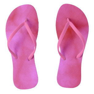 Pink Cloud Abstract Thongs