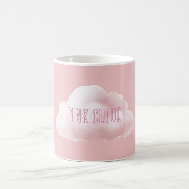 Pink Cloud Coffee Mug (Center)