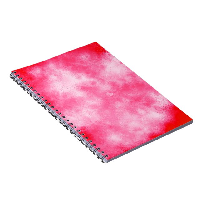 Pink Cloud Effect Notebook (Right Side)