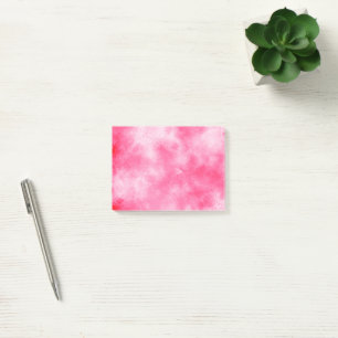 Pink Cloud Effect Post-It Notes