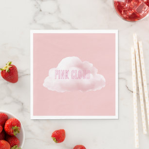 Pink Cloud Napkin