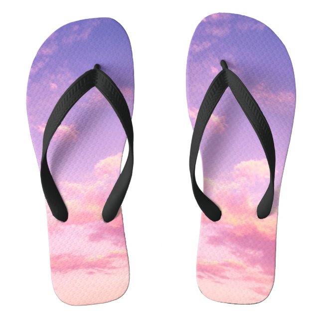Pink cloud thongs (Footbed)