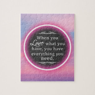 Pink Clouds Jigsaw Puzzle