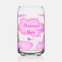  pink clouds pastel stars bridesmaid girly modern 