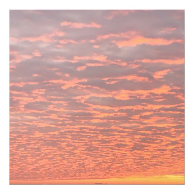 Pink Clouds Photo Enlargements (Front)