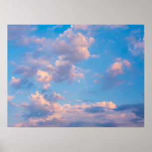 Pink Clouds - Rimini, Italy Poster