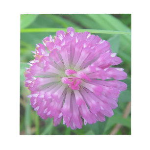pink clover notepad
