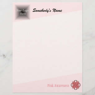 Pink Clover Ribbon by Kenneth Yoncich