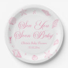 Pink Coastal Baby Shower Sea You Soon Baby