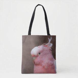 Pink Cockatoo Tote Bag