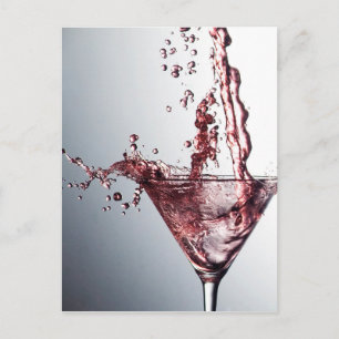 Pink Cocktail 3 Postcard