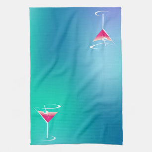 Pink Cocktail Bar Towels