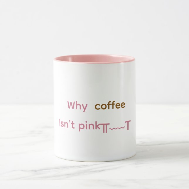 Pink coffee Mug (Center)