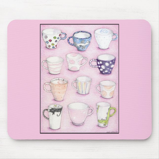 Pink Collection Mousepad (Front)