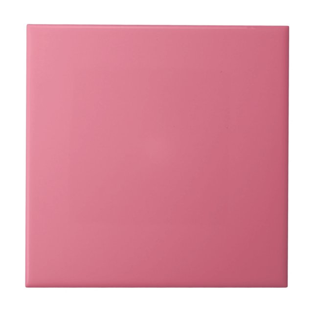 Pink Color Ceramic Tile (Front)