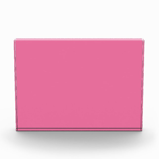Pink Colour Photo Block (Front)