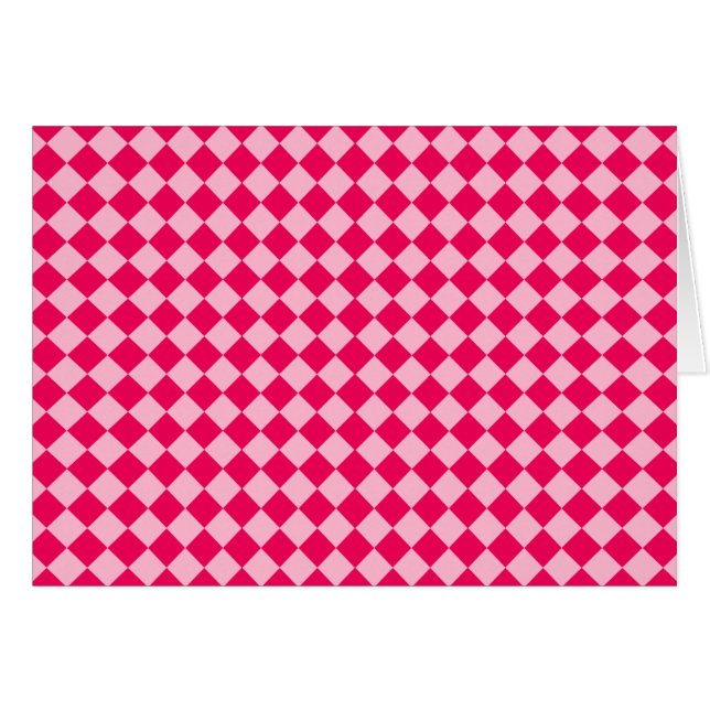 Pink Combination Diamond Pattern by Shirley Taylor (Front Horizontal)