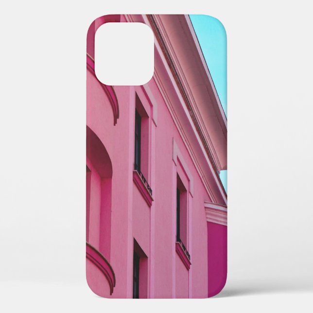 PINK CONCRETE BUILDING Case-Mate iPhone CASE (Back)