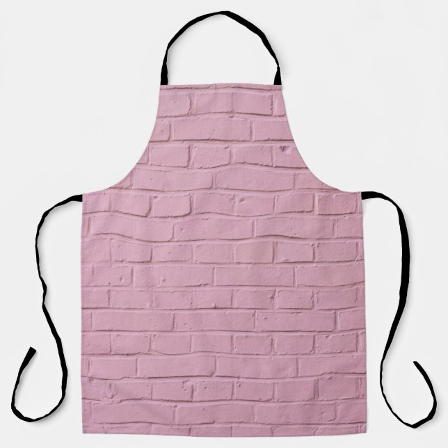 PINK CONCRETE WALL APRON (Front)