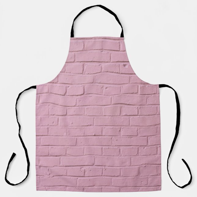 Pink concrete wall apron (Front)