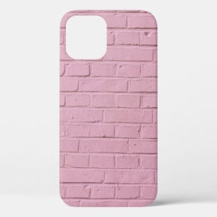 PINK CONCRETE WALL iPhone 12 CASE
