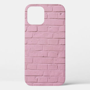 Pink concrete wall iPhone 12 case