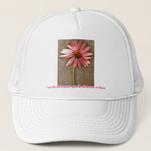Pink Cone Flower -I am My Beloved's and My Beloved Trucker Hat