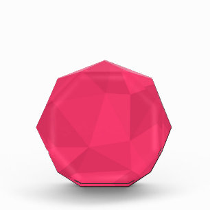 Pink, cool, unique, trendy triangle illustration photo block