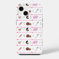Pink Coquette Baking Pattern Pastel Kitchen Lover