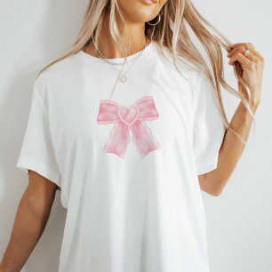 Pink Coquette Bow T-Shirt