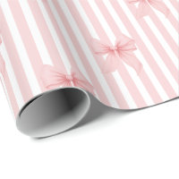 Pink Coquette Bows & Stripes