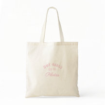 Pink Coquette Esthetic Pilates Tote Bag