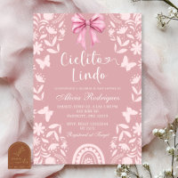 Pink Coquette Talavera Cielito Lindo Baby Shower
