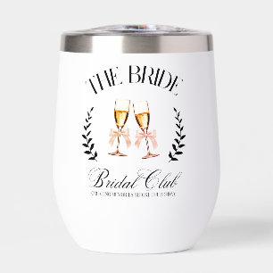 Pink Coquette The  Bride Water Bottle