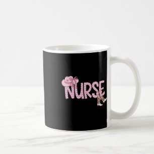 Pink Coquette Western Cowgirl Nurse Nursing Coffee Mug