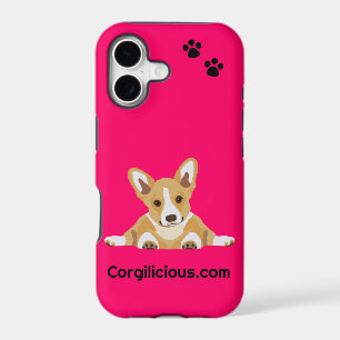 Pink Corgi Puppy iPhone 5 Case