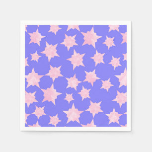 Pink Cosmic Burst Napkin